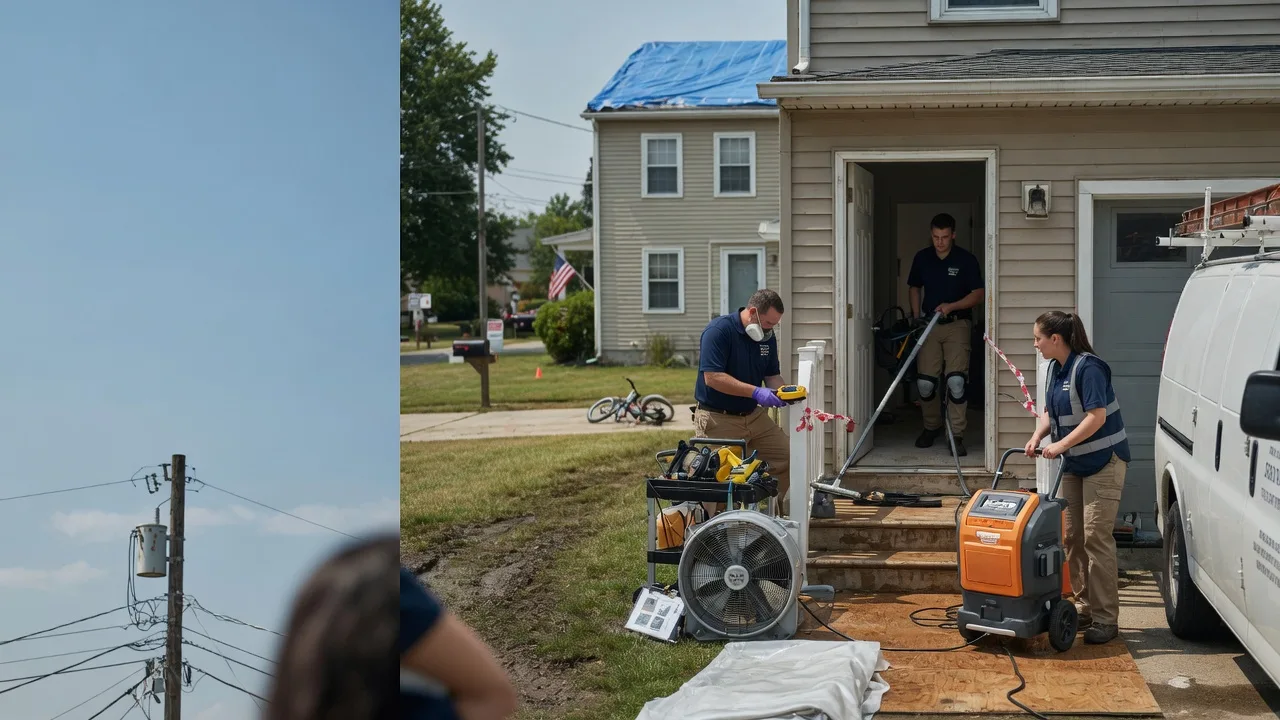 Water Damage Repair in Matteson, IL near me